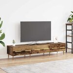 vidaXL Meuble TV Bois Ancien 150 x 36 x 30 cm Bois d'ingénierie