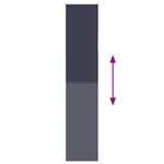 vidaXL Store enrouleur occultant largeur du tissu 50 7 cm polyester