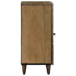 vidaXL Buffet Marron 40 x 33 5 x 75 cm Bois de mangue massif