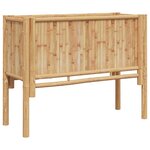 vidaXL Jardinière surélevée Marron 90 x 35 x 70 cm Bambou