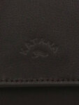 Sacoche ordinateur Attitude en cuir - 15 pouces - KATANA - 2 compartiments - L39.0 x H29.0 x P12.0 cm - 81615-Chocolat