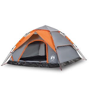 vidaXL Tente de camping à dôme 5 personnes libération rapide
