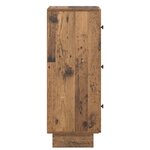 vidaXL Armoire à tiroirs Bois ancien 33 x 34 5 x 90 cm
