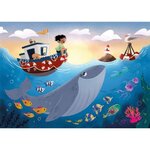Clementoni - 21308 - SuperColor 2x20 + 2x60 pieces - Monde marin