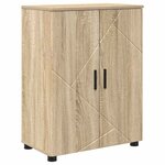 vidaXL Cabinet de salle de bain Chêne sonoma 60 x 35 x 80 cm