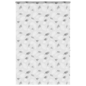 vidaXL Store enrouleur de douche avec cassette largeur du tissu 156 cm