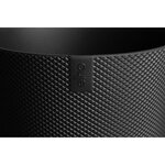 Pot de fleur Jazz Rond - Noir Ø 26 x hauteur 24 cm - Intérieur 100 recyclé