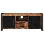 vidaXL Meuble TV 100x30x40 cm Bois de récupération solide