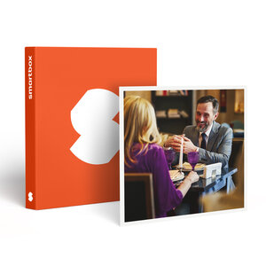 SMARTBOX - Coffret Cadeau Coffret cadeau Fête des Pères : dîner gourmand avec vin pour 2 personnes - Gastronomie