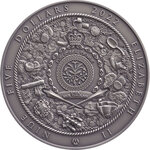 Pièce de monnaie en Argent 5 Dollars g 62.2 (2 oz) Millésime 2022 NUESTRA SENORA DE ATOCHA