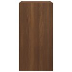 vidaXL Meuble TV Chêne marron 30 5x30x60 cm Bois d'ingénierie