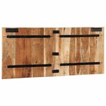 vidaXL Tête de lit 120 cm bois d'acacia massif