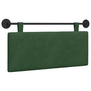 vidaXL Tête de lit suspendue Tissu en velours côtelé