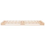 vidaXL Lit de palette 90x200 cm bois de pin massif