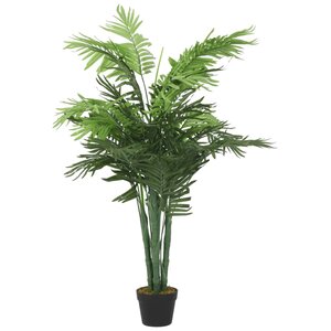 vidaXL Palmier artificiel 18 feuilles 80 cm vert