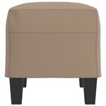 vidaXL Banc Cappuccino 70x35x41 cm Similicuir