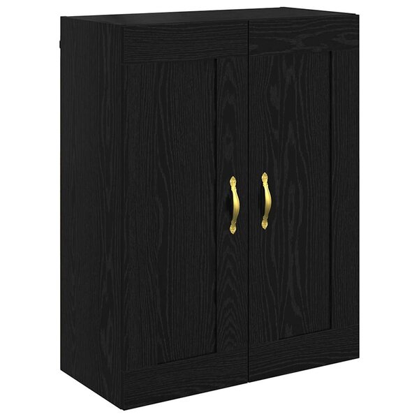 vidaXL Meuble mural Chêne noir 69 5 x 34 x 90 cm Bois d'ingénierie