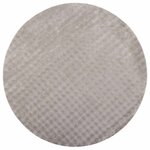 vidaXL Tapis de surface Rond HUARTE Sable Ø 120 CM Polyester