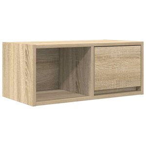 vidaXL Meuble TV chêne sonoma 60x31x25 5 cm bois d'ingénierie