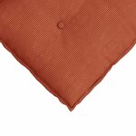 vidaXL Coussin de Dos Rouge orange 200 x 50 cm Tissu en velours côtelé