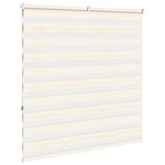 vidaXL Store zèbre beige marbré largeur du tissu 140 9 cm polyester