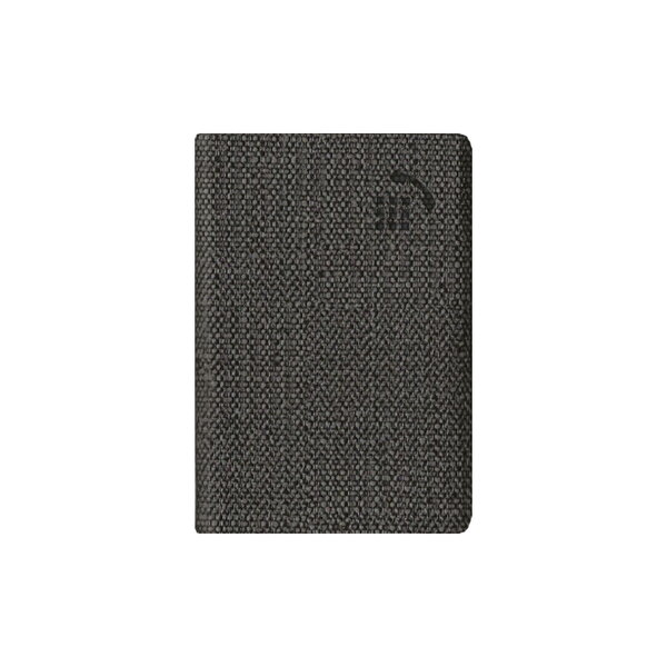 Répertoire / Carnet d'adresses 7.5 x 11 cm - Anthracite Chiné
