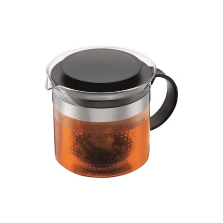 Théière Bodum bistro théiere piston avec filtre acrylique 1,5l noir