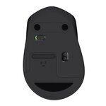 Logitech souris silencieuse m330 silent plus - sans fil - noire