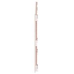 vidaXL Tête de lit murale Blanc 159 5x3x60 cm Bois massif de pin