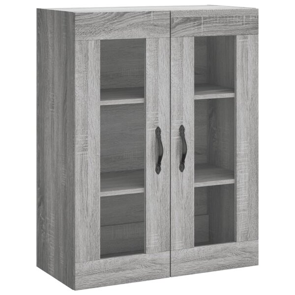 vidaXL Armoire murale sonoma gris 69 5x34x90 cm bois d'ingénierie