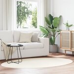 vidaXL Tapis Crème 140 x 200 cm Laine