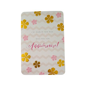 Carte De Voeux - Anniversaire - J' Ai Oublié Ton Age Mais Pas Ton Anniversaire !