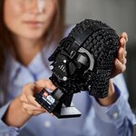 Lego star wars 75304 le casque de dark vador  jeu de construction pour adulte  modele de collection  idée de cadeau