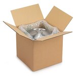 Caisse carton brune double cannelure raja 45x40x30 cm (lot de 10)