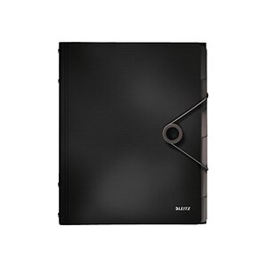 Trieur Solid A4 PP 6 Compartiments Noir LEITZ