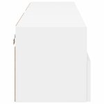 vidaXL Meubles TV muraux 2 Pièces blanc 60x30x30 cm bois d'ingénierie