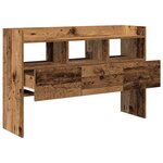vidaXL Buffet vieux bois 105x30x70 cm bois d'ingénierie