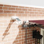 vidaXL Auvent rétractable automatique avec LED bordeaux 400x300 cm