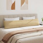 vidaXL Coussins de canapé 2 Pièces Vert gris 200 x 40 cm