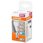 Osram ampoule led sphérique dépolie avec radiateur 5 5w=40 e14 froid