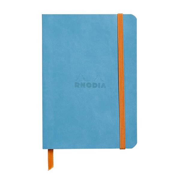 RHODIA Carnet souple RHODIARAMA, A6, ligné, turquoise CLAIREFONTAINE
