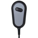 vidaXL Fauteuil électrique de massage Gris foncé Tissu