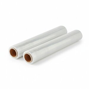 Pack and Move - Lot 2 Films Étirables - 0 45 x 100 m - Protection  Emballage  Déménagement - Anti rayures - Anti frottements - Imperméable