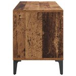 vidaXL Meuble TV avec tiroir Bois Ancien 100 x 34 5 x 44 5 cm