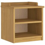 vidaXL Banc de couloir SANDNES 45x40x50 cm bois de pin massif