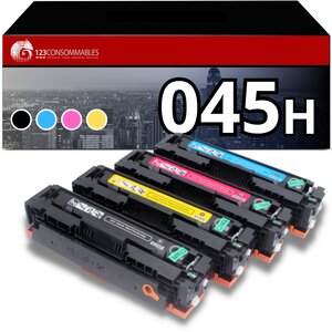 Pack 4 toners compatibles CANON 054H