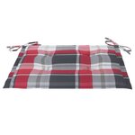 vidaXL Ensemble à manger d'extérieur pliable avec coussin 3 Pièces Teck