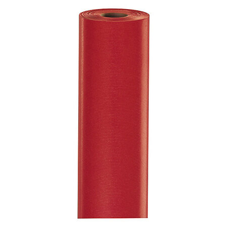 Papier cadeau kraft rouge 70 cm x 250 m
