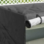 vidaXL Housse de meubles d'extérieur 175 x 125 x 160 cm Tissu 600D