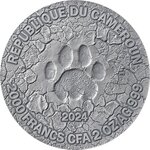 Pièce de monnaie en Argent 2000 Francs g 62.2 (2 oz) Millésime 2024 Circle of Life GRACE OF LIONESS